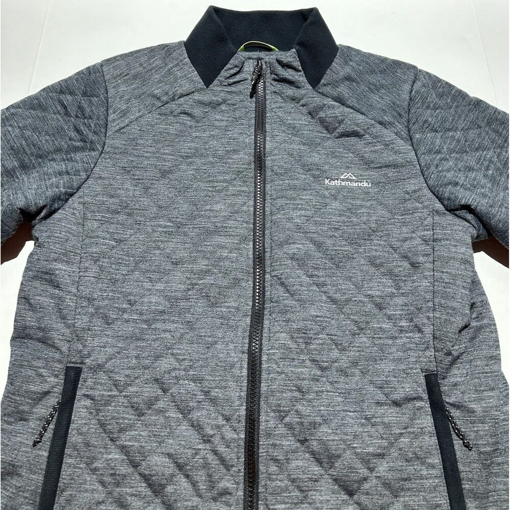 Kathmandu Women’s Quilted Jacket Size 10 Outdoor Long Sleeve Coat Casual EUC - Picture 2 of 10